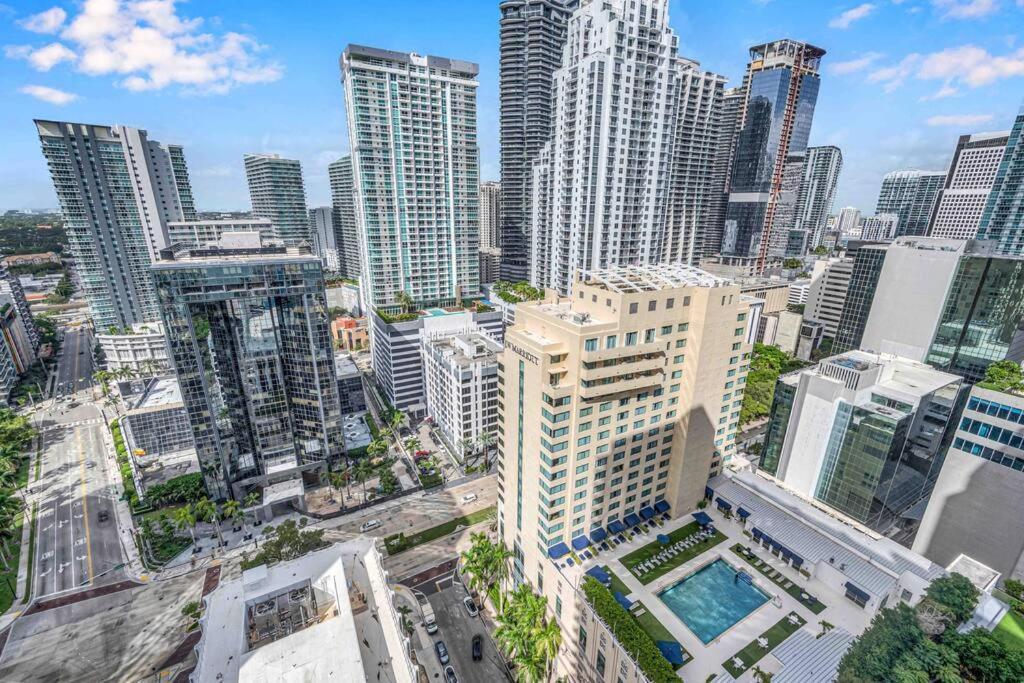 Iconic High Floor 3 Bedrooms In The Heart Of Miami Buitenkant foto